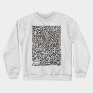 Augmented Zebra Crewneck Sweatshirt